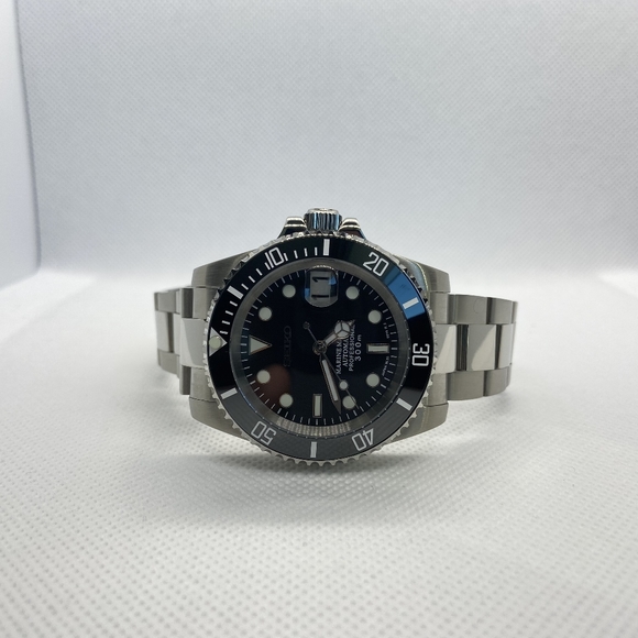 Seiko Custom built watch - nh35 - sapphire crystal- submariner - Picture 2 of 4